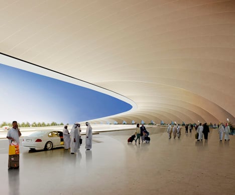 Kuwait International Airport by Foster + Partners