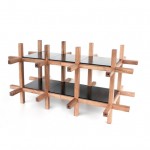 Chidori Furniture by Kengo Kuma and Associates