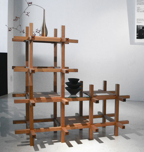 Chidori Furniture by Kengo Kuma and Associates
