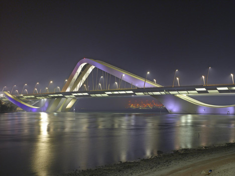 Sheikh Zayed Bridge by Zaha Hadid Architects