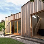Timber Fin House in Walthamstow by Neil Dusheiko Architect