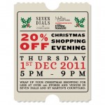 Seven Dials shopping evening
