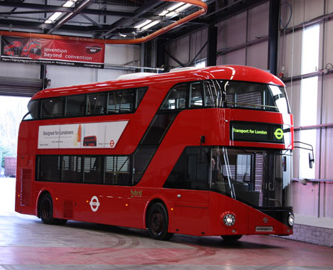 The new Routemaster bus by. Photo by Iwan Baan