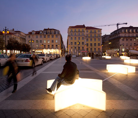 Lisbon Christmas Lights by Pedro Sottomayor, José Adrião and ADOC Lisbon Christmas Lights by Pedro Sottomayor, José Adrião and ADOC