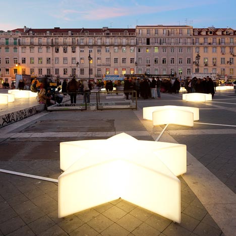 Lisbon Christmas Lights by Pedro Sottomayor, José Adrião and ADOC Lisbon Christmas Lights by Pedro Sottomayor, José Adrião and ADOC