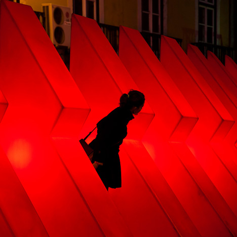 Lisbon Christmas Lights by Pedro Sottomayor, José Adrião and ADOC Lisbon Christmas Lights by Pedro Sottomayor, José Adrião and ADOC