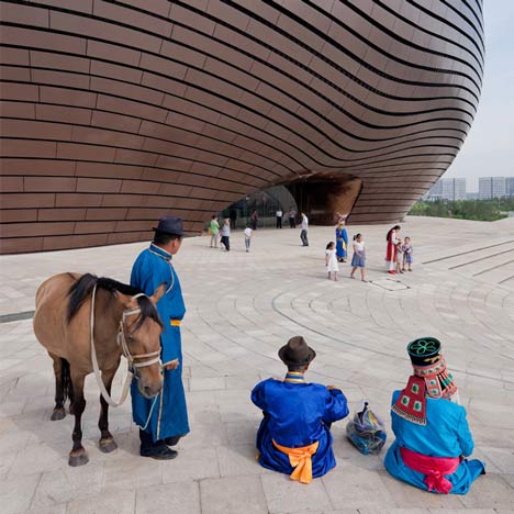 Ordos Museum by MAD