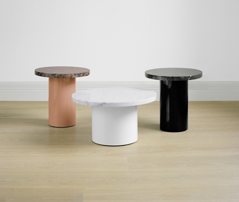CT09 Enoki side tables by Philipp Mainzer for e15