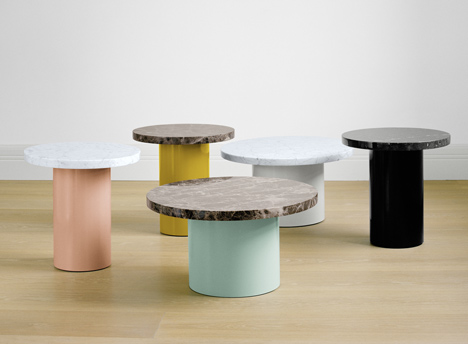 CT09 Enoki side tables by Philipp Mainzer for e15