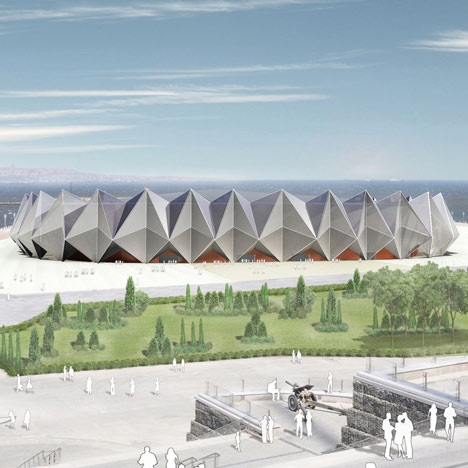 Sports Concert Complex by GMP Architekten