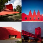 Dezeen archive: red buildings