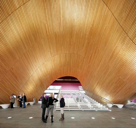 Kilden performing arts centre by ALA Architects