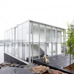 Photographer's Studio over a boat house on Stoney Lake by gh3