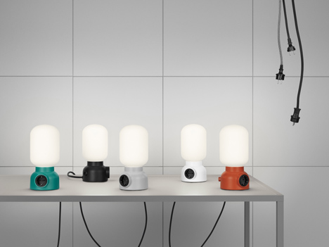 Plug Lamp by Form Us With Love for Ateljé Lyktan