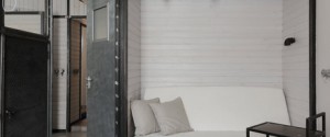 Wood Warm Wight Apartment by Peter Kostelov