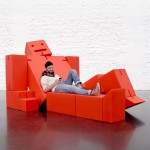 Giant Cubebot by David Weeks for Quinze & Milan and Areaware at MOST