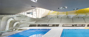 Aquatics Centre by Zaha Hadid