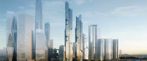 Dancing Dragons by Adrian Smith and Gordon Gill Architecture