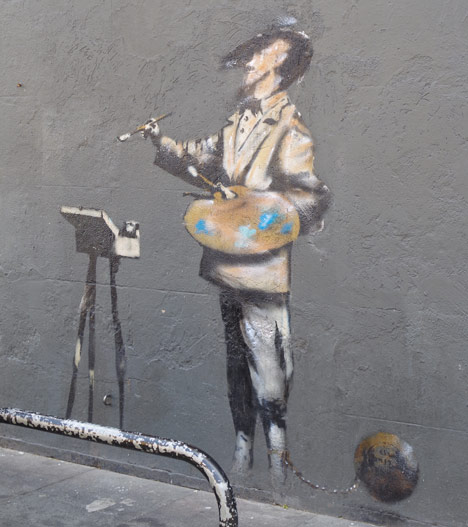 Banksy in Hackney