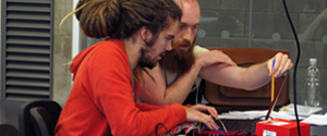 Physical computing lab at Central Saint Martins College of Art and Design