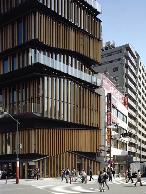 Asakusa Culture Tourist Information Center by Kengo Kuma & Associates