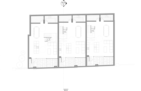 Wakefield Street Townhouses by Piercy and Company