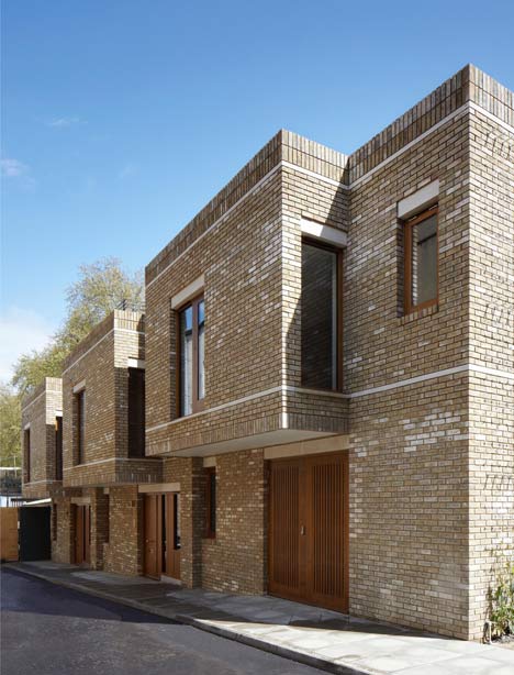Wakefield Street Townhouses by Piercy and Company