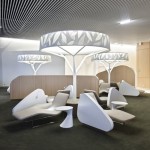 Air France Business Lounge by Noe Duchaufour Lawrance and Brandimage
