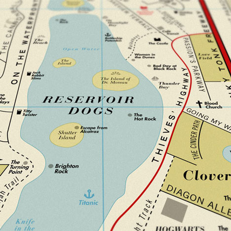 Five prints of Film Map by Dorothy to be won
