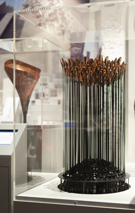 London 2012 Olympic Cauldron by Thomas Heatherwick: model, prototype and drawings