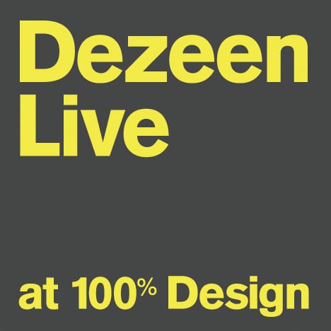 Dezeen Live at 100% Design