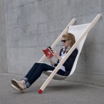 Curt deck chair by Bernhard Burkard