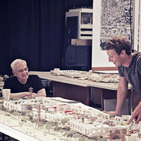 Frank Gehry designs new Facebook headquarters