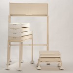 Invader Storage system by Maria Bruun
