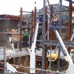 London construction site by sarflondondunc