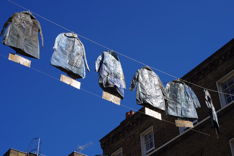 Seven Designers for Seven Dials installations curated by Dezeen