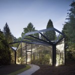 Greenhouse at Grüningen Botanical Garden by Buehrer Wuest Architekten