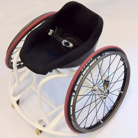 Paralympic design: 3D printed seats for wheelchair basketball