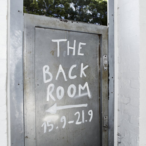 THE BACK ROOM by Studio Toogood