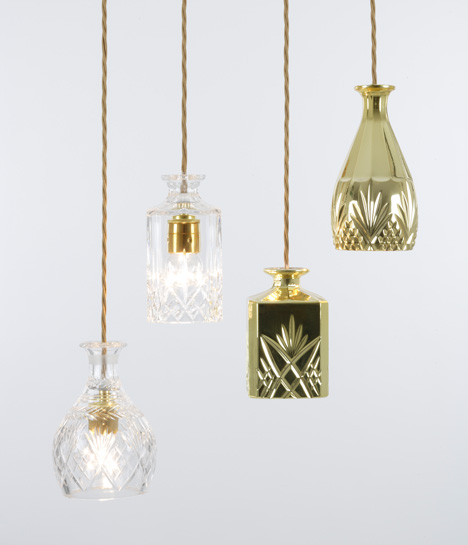 Decanterlight by Lee Broom for the Stepney Green Design Collection