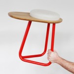 Chair 01 and Stool 01 by Daphna Laurens