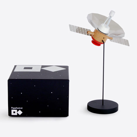 Competition: twenty wooden satellite models by Papafoxtrot to be won