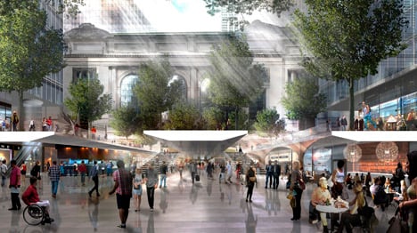 Grand Central Station Masterplan by Foster + Partners