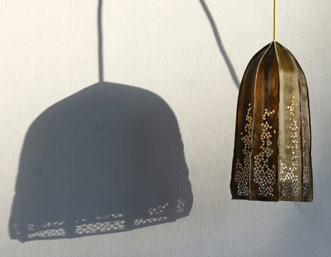 Kelp hats and lampshades by Julia Lohmann