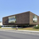 Marne-la-Vallée Central University Library by Beckmann-N’Thépé Architectes