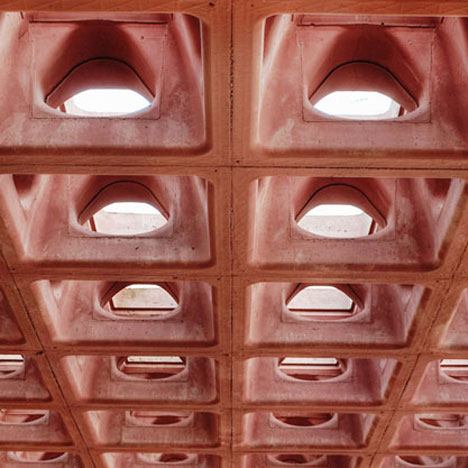New waffle slab construction makes suspended ceilings redundant