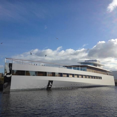 Steve Jobs Yacht Completed With Interiors By Philippe Starck