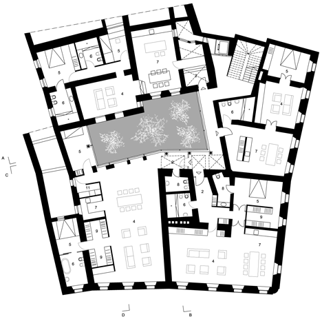 Baroque Apartments by OFIS Arhitekti