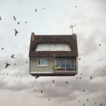 Flying Houses by Laurent Chéhère