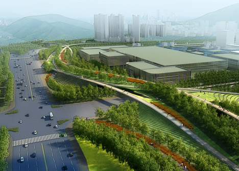 Futian District masterplan by SWA Group